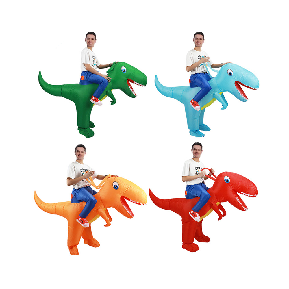 Kostium dmuchany dinozaur dla  – Inflatable Dinosaur Costume Adult recenzja i cena
