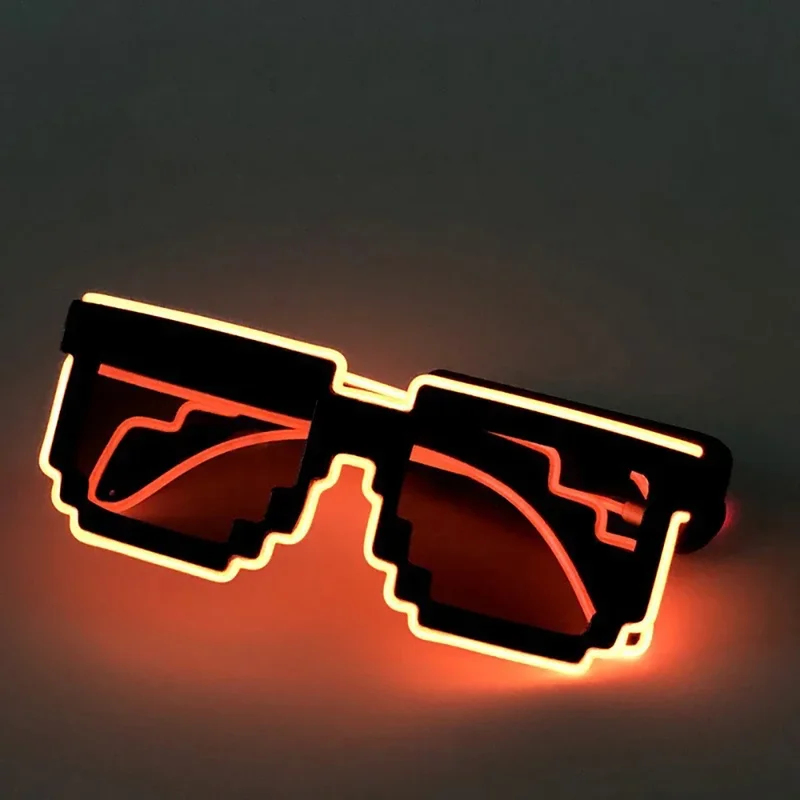 Bezprzewodowe okulary LED, neo – Glow In The Dark Party Glasses recenzja i cena