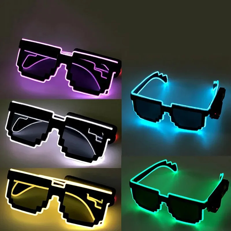 Bezprzewodowe okulary LED, neo – Glow In The Dark Party Glasses recenzja i cena