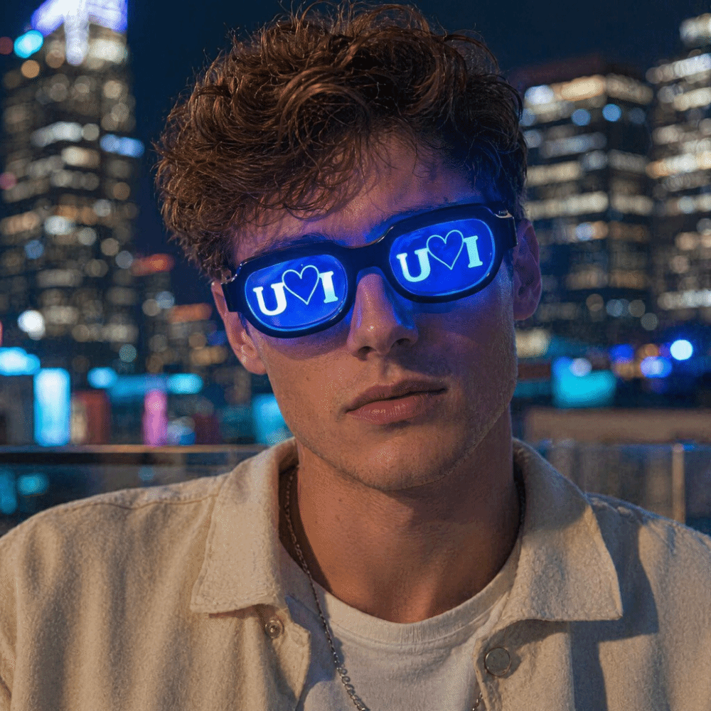 Okulary LED z efektem specjaln – Glow In The Dark Party Glasses recenzja i cena